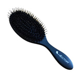 Hector Professional Hair Brush Detangling Brush - Soft Bristle Hair Brushes for Women | Straight & Curly Wet Dry Brush | Hairbrush Women for All Hair Types | Hair Detangler Brush | Travel Brush (Black, 1 Pc)