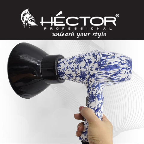 Hector Professional Diffuser for Hair Dryer|Attachment for Curly Wavy Natural Thick Hair to Build Volume|Diffuser for Blow Dryers