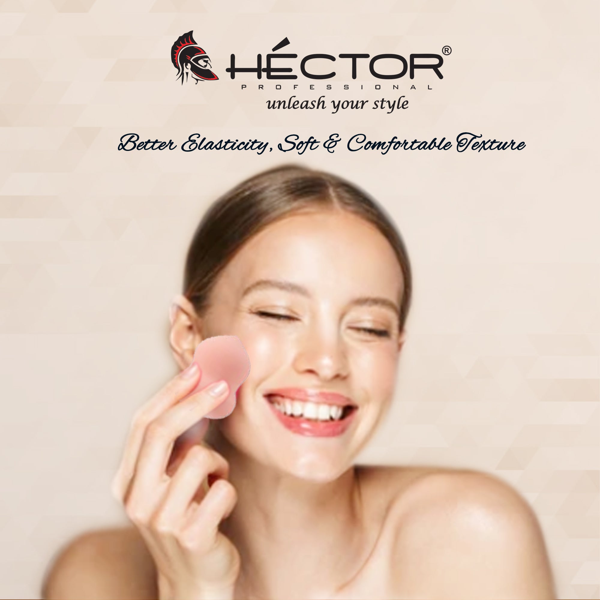 Hector 12 Pcs. Make Up Puff Set for Foundation Beauty Blender Sponge For Makeup
