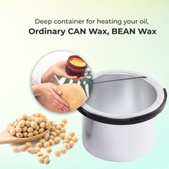 Hector Professional Wax Heater with Temprature control and single pot for Salon/Home use