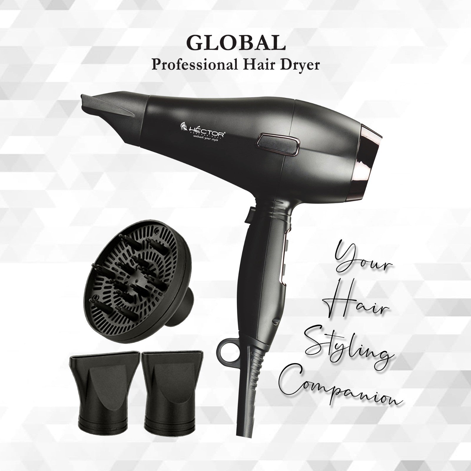 Hector Professional Global Hair Dryer- 2800w
