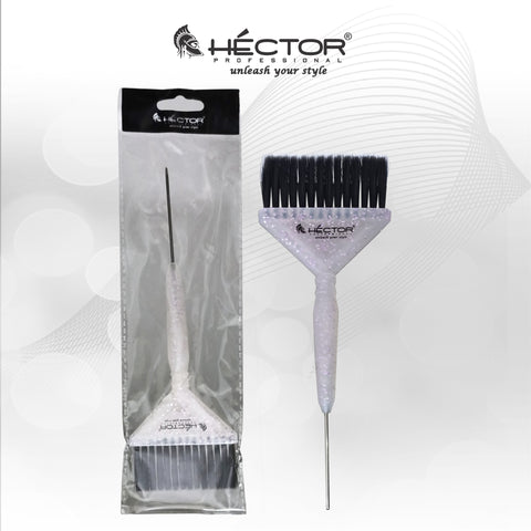 Hector Soft Bristle Hair Coloring Brush | Dye Brush for Hair Bleach and Hair Dye | Pack of 2