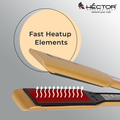 Hector Professional i Touch Hair Straightener - Broad