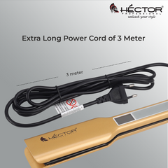 Hector Professional i Touch Hair Straightener - Broad