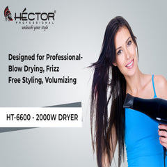 Hector Professional 2000 Watt Hair Dryer for Women