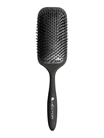 Hector Professional Paddle Brush for Salon/Home Use, Heat Proof, Anti-Static Technology